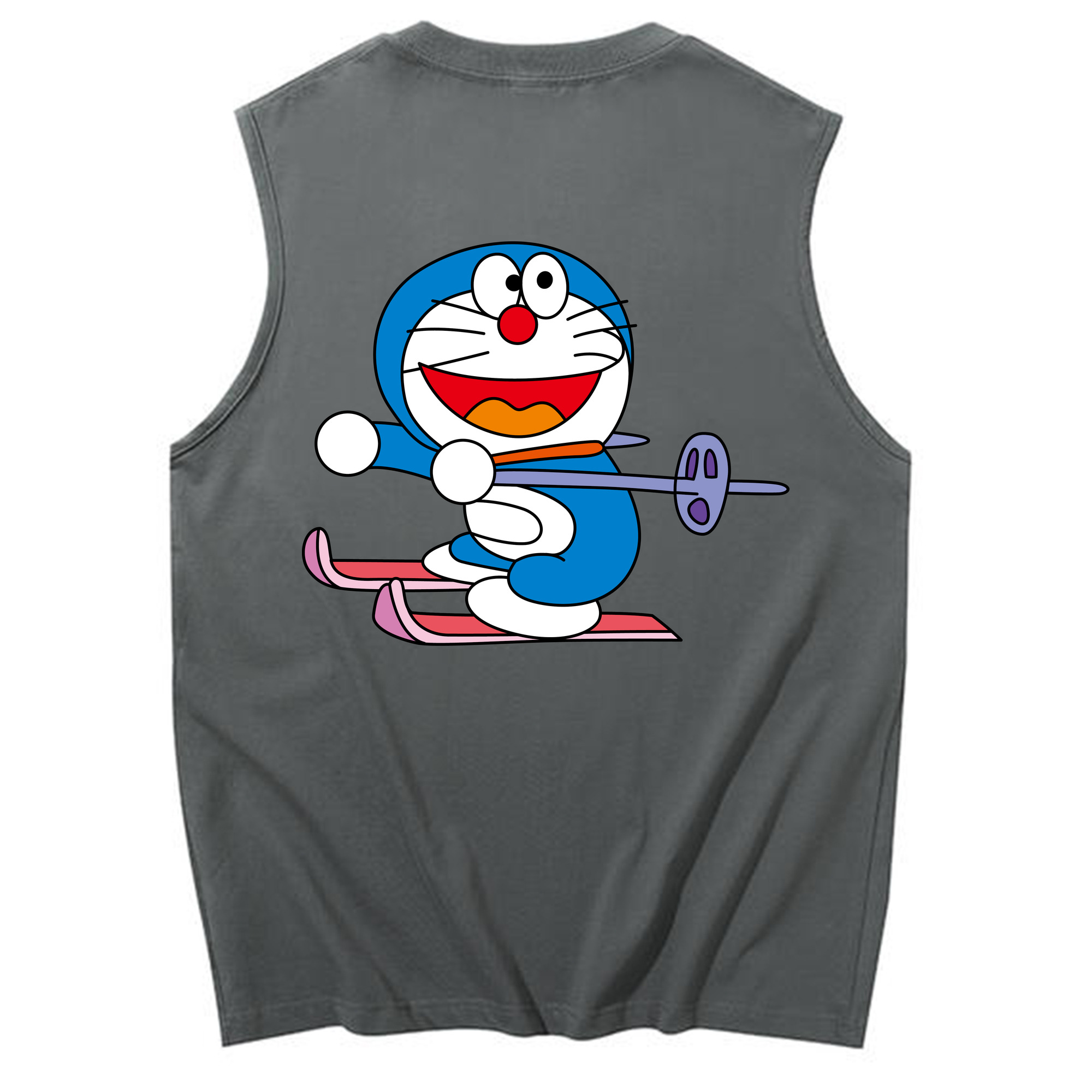 （画像用） ドラえもん Doraemon コットン100％タンクトップ（背面プリント）